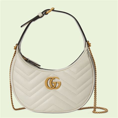 borsa gucci mezzaluna vintage|Gucci Mini borsa a mezzaluna GG Marmont.